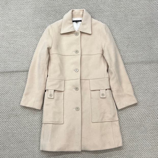 띠어리 울 앙고라 코트 r2874