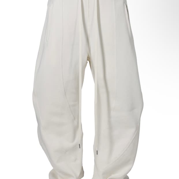 온리스웻팬츠 화이트 벌룬조거