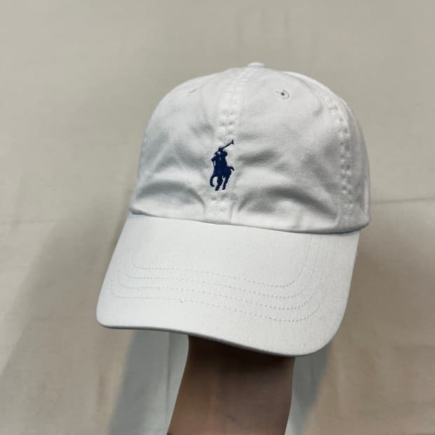Free) 폴로 랄프로렌 화이트 볼캡 모자