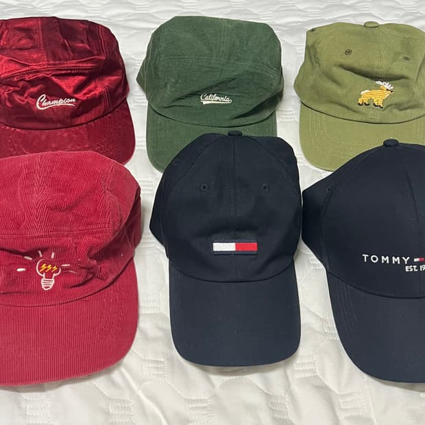 새상품 타미 모자 볼캡 일괄