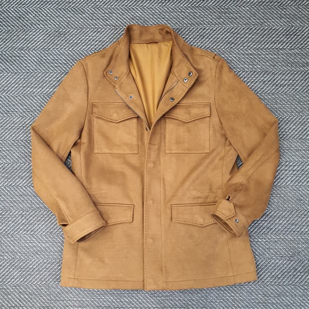 다니엘크레뮤 스웨이드 집업자켓 남자105