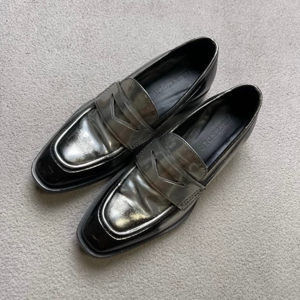 [36.5] 질샌더 메탈릭 로퍼