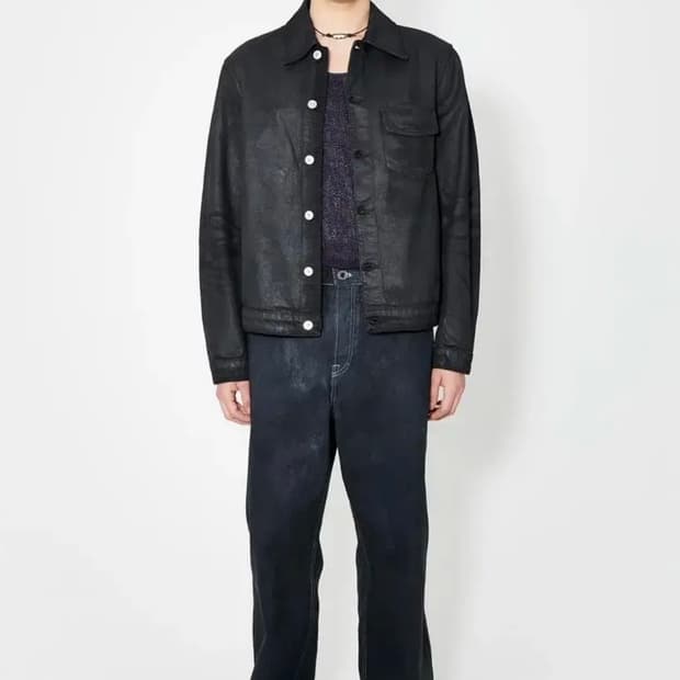 (52) 아워레가시 왁스드 리버스 데님 자켓