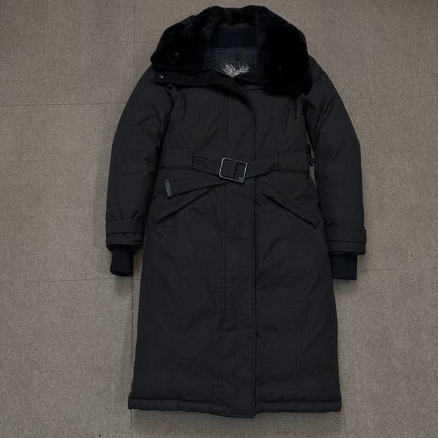 nobis 노비스 쉬라 슬림 다운 롱패딩 xs 