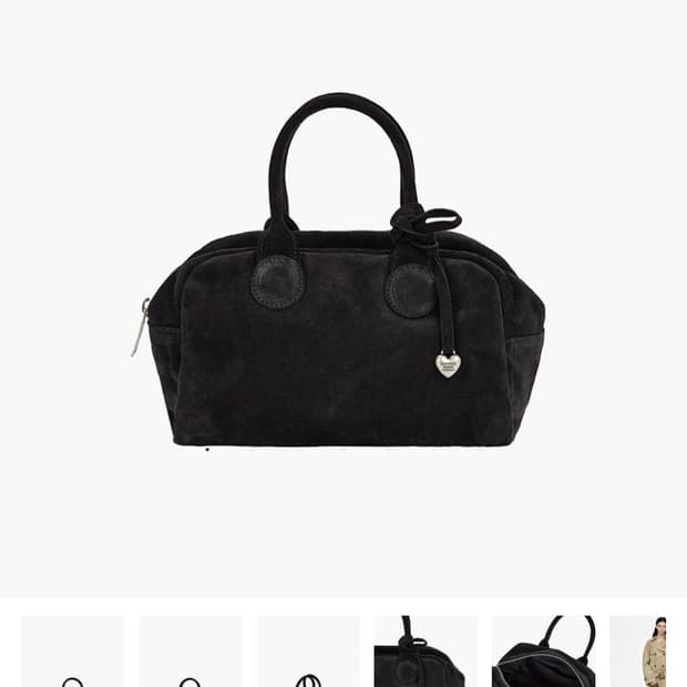 마지셔우드 소프트 볼랭백 (블랙 스웨이드)