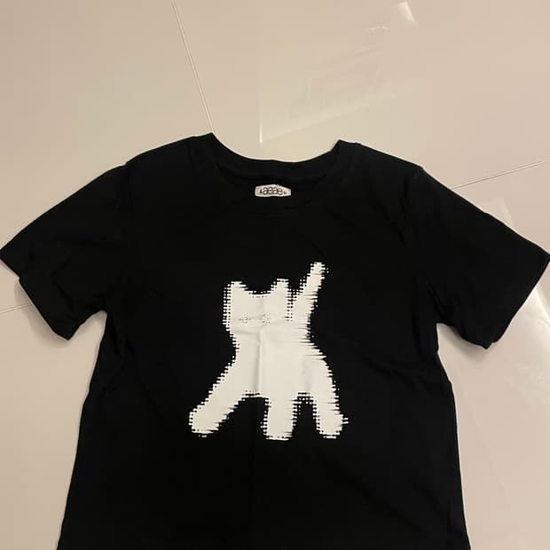 Aeae FLASHED CATS EYE CROP T-SHIRTS 