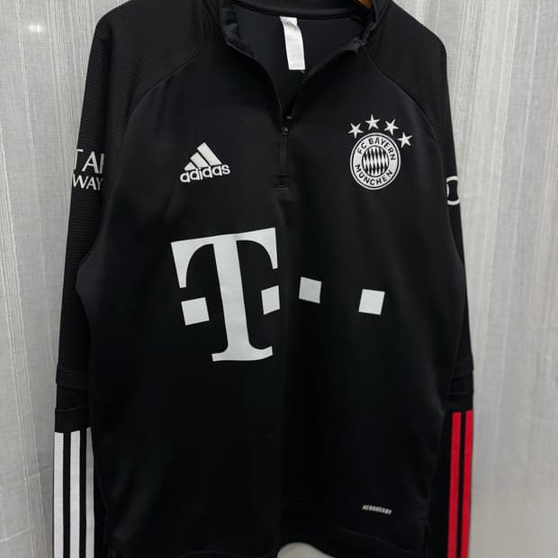 20 21 아디다스 바이에른 뮌헨 축구 유니폼 트레이닝 집업 져지