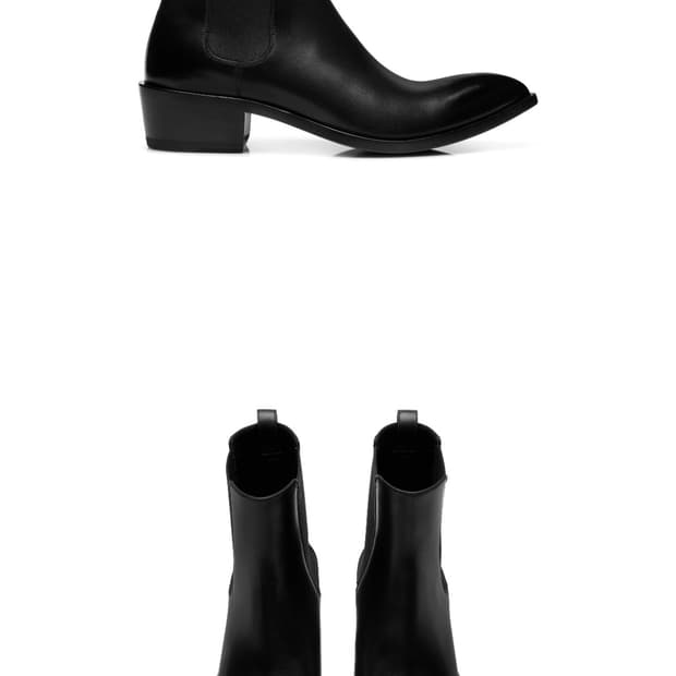 톰포드 버니쉬드 레더 첼시부츠 43