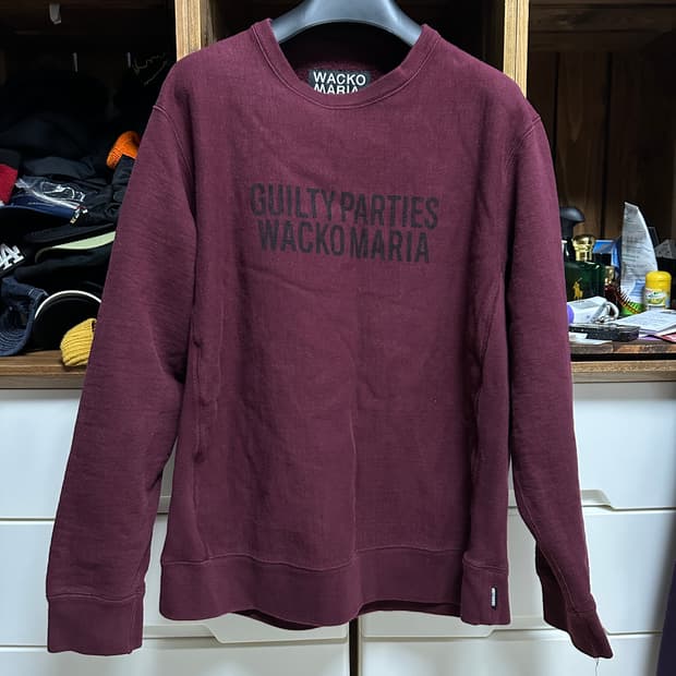 와코마리아 리버스위브 맨투맨 XL