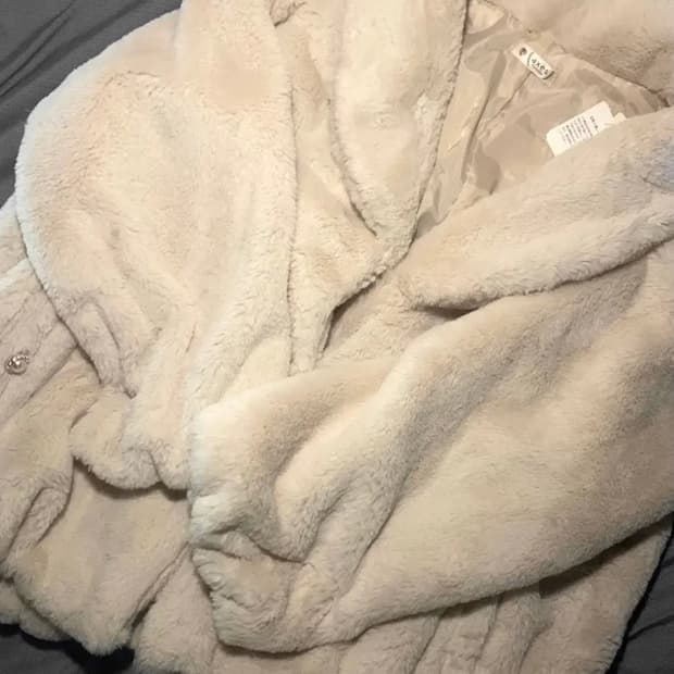 엑시즈팜 일본 빈티지 퍼자켓 axes femme