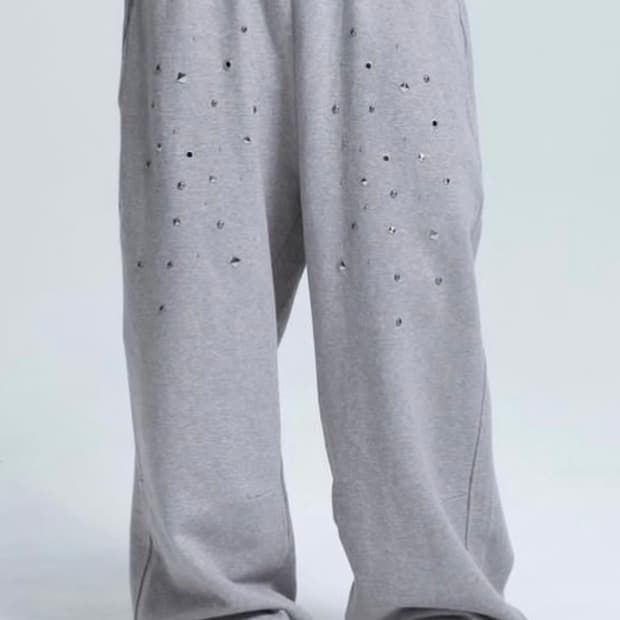 알디유 스트링 스웨트팬츠 그레이