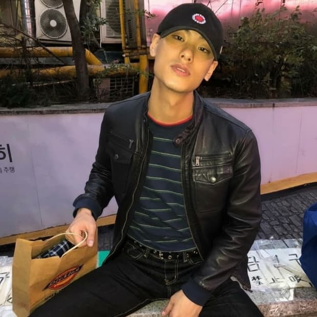 (XL) Guess 게스 락시크 이태리 양가죽 레더 자켓