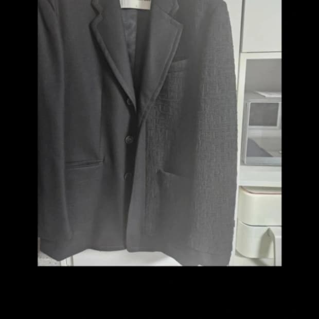 앤더슨벨 시그니처22 자카드 울자켓 L