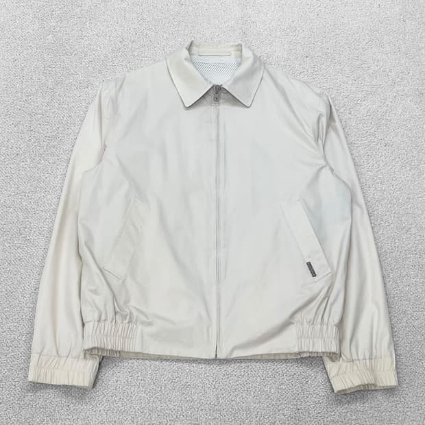 버버리 Burberry 런던 해링턴 블루종 자켓 아이보리