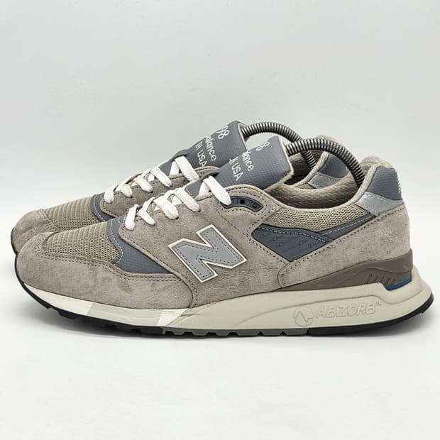 뉴발란스 998 코어 메이드 인 USA 그레이 실버 (285 D)
