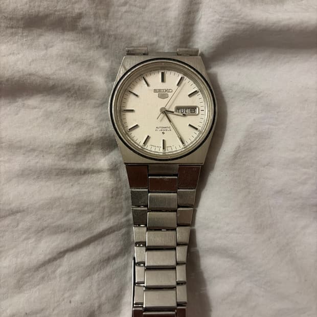 빈티지 세이코 5 시계