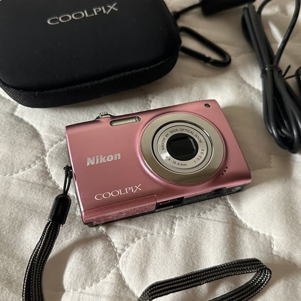 니콘 쿨픽스 Nikon COOLPIX S2500 핑크 디지털 카메라