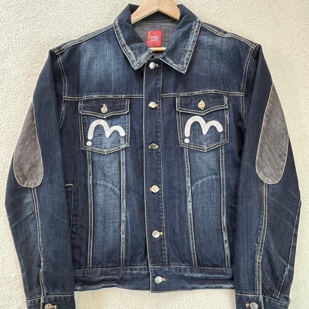 에비수 데님자켓