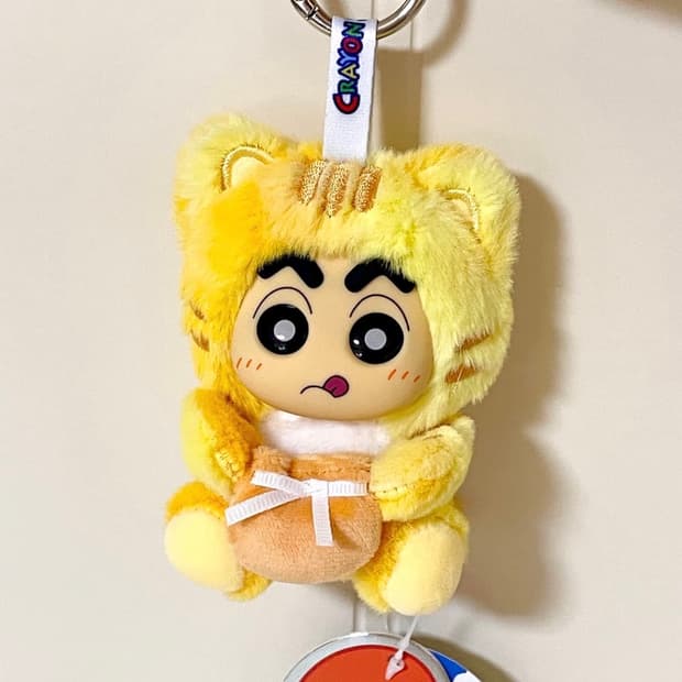 짱구 라부부 동물 고양이 키링 짱구 키링
