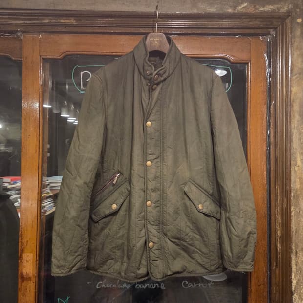 바버 왁스코팅 자켓