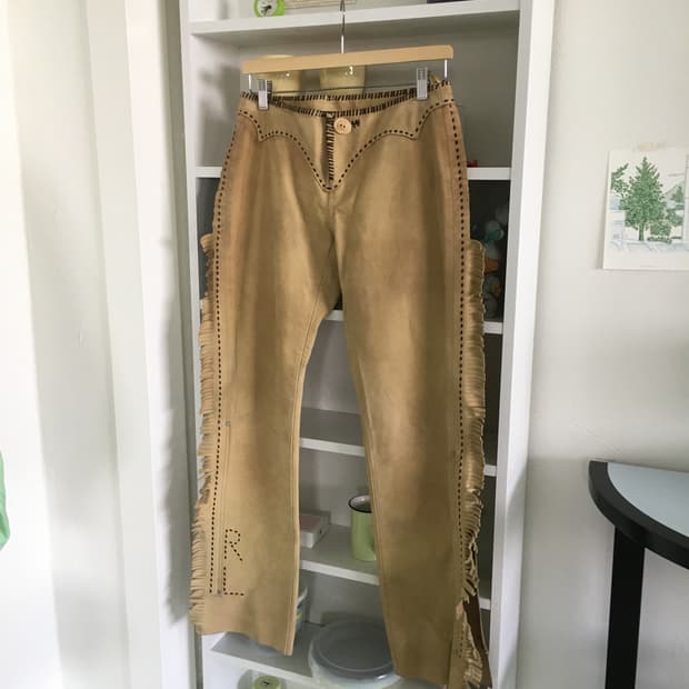 Ralph Lauren fringe pants