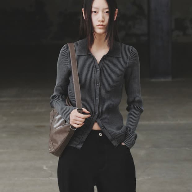 인사일런스우먼 워싱 카라가디건