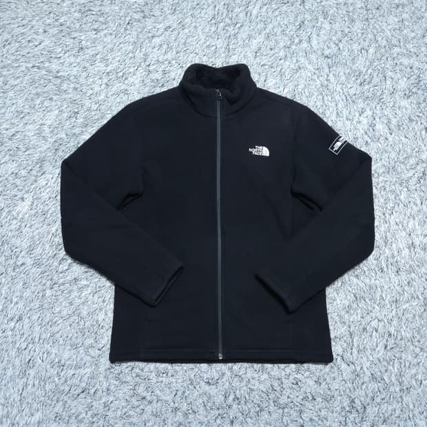 노스페이스) M 남자 블랙 퍼리 플리스자켓 양털집업 / 왕눈이샵