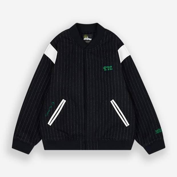 Safarispot 사파리스팟 바시티 자켓 네이비