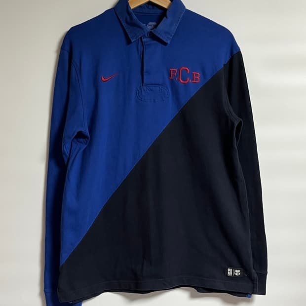 공용 나이키 바르셀로나 카라티셔츠 M