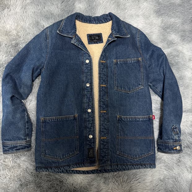 더스토리 쉐르파 데님자켓 L사이즈
