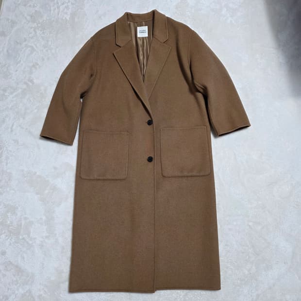 (44)여성 톰보이 울 코트 