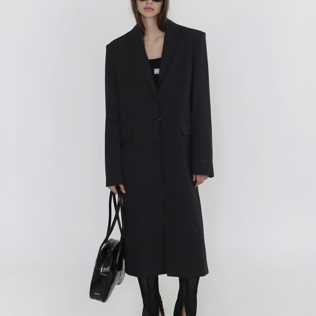 [새상품]배드블러드 클래식 울80 코트