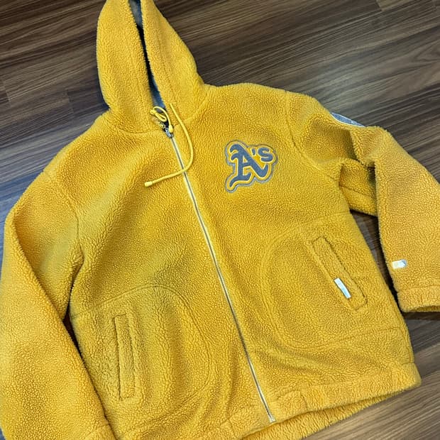 MLB Oakland Athletics 덤블 후리스