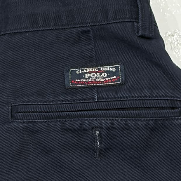 90s 폴로랄프로렌(Polo Ralph Lauren) 네이비 치노 팬츠