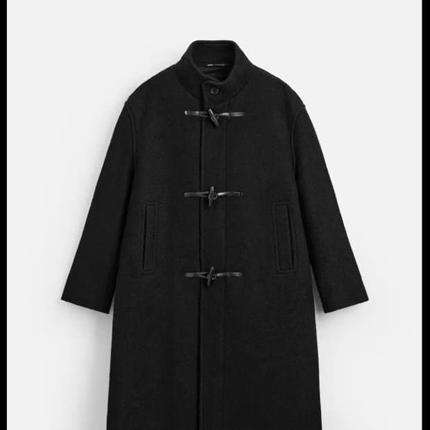 zara 울 블랜드 코트