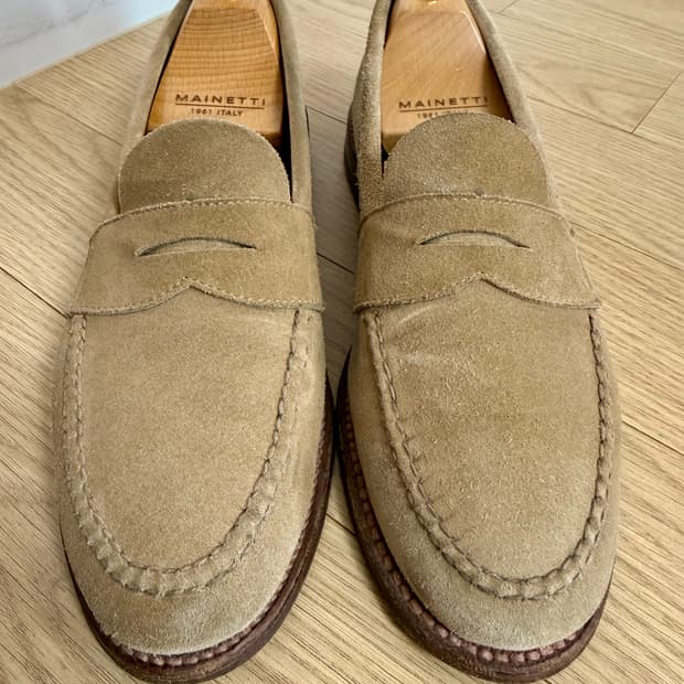 알든 스웨이드 로퍼 Alden 6244F 8.5