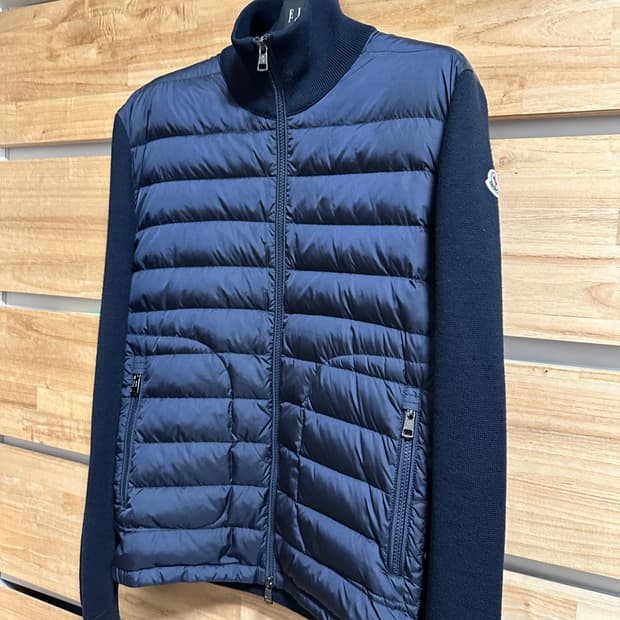 몽클레어 니트패딩 가디건