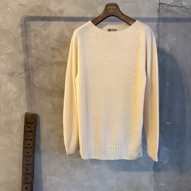 파일멜런지 셔틀랜드울 니트 66~77