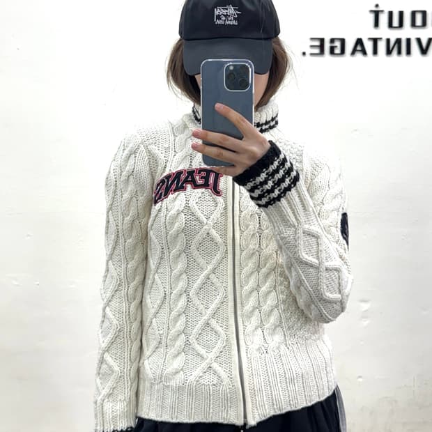 푸부 FUBU 니트 집업