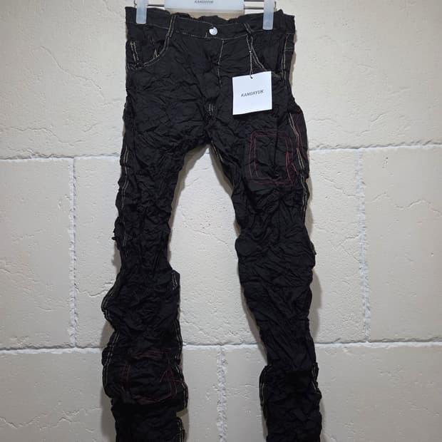 강혁 에어백 바이커 트라우저 S