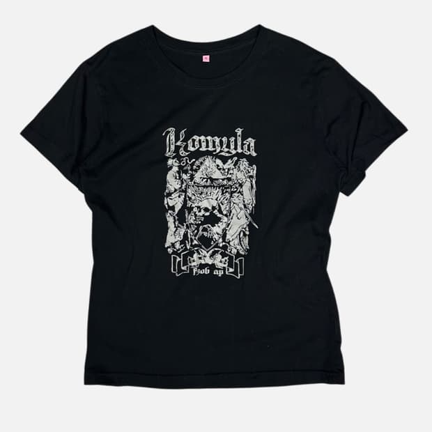 skull crest mark t-shirt