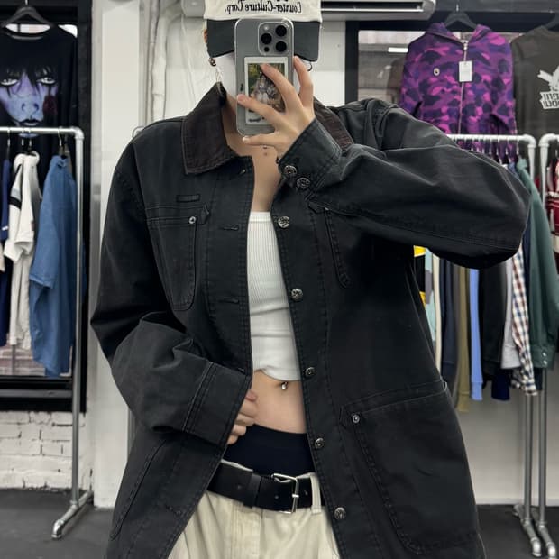 할리 데이비슨 코튼 자켓