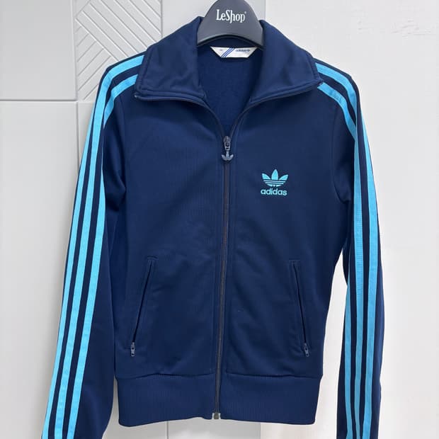 아디다스 백로고 파이어버드 져지 네이비블루