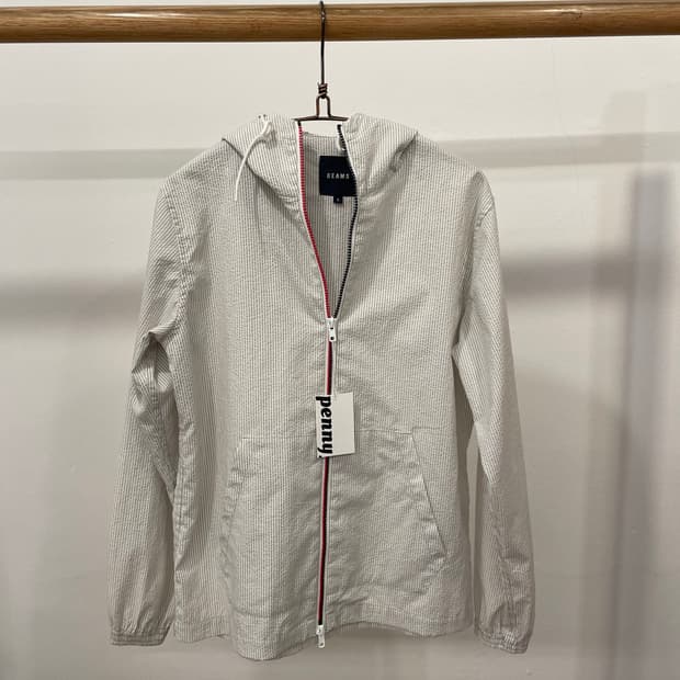 BEAMS two way zip-up