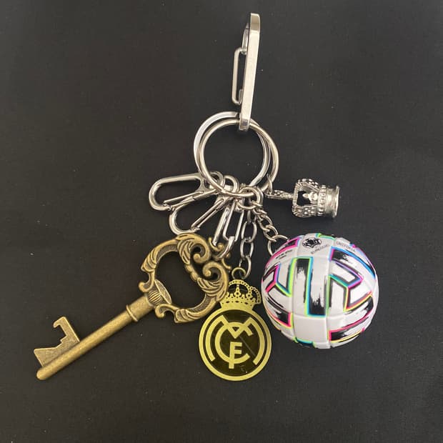 축구공 키링