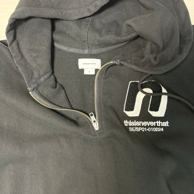 디스이즈네버댓 반집업 후드
