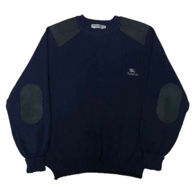 90s 버버리 코만도 니트 100