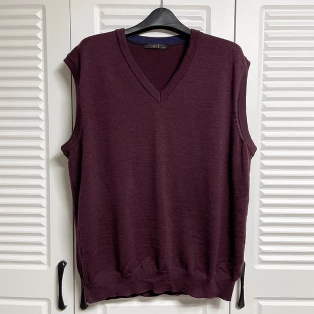 닥스 니트 조끼 110