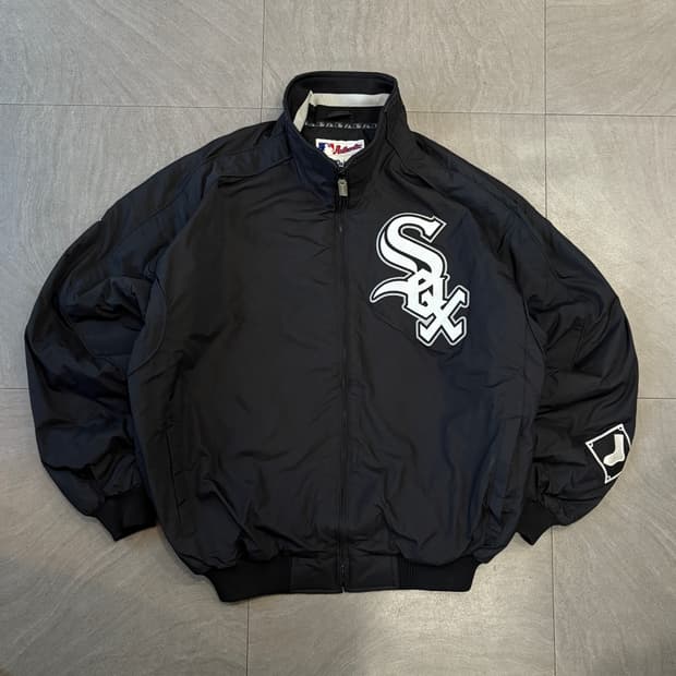마제스틱 정품 보스턴 화이트 삭스 자켓