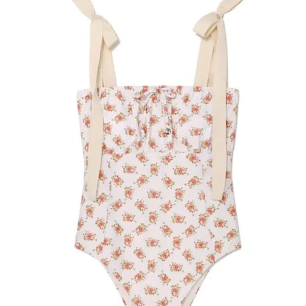 글로니 수영복 one piece swimsuit 크림부케